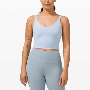 Blue Linen Lululemon Align Tank